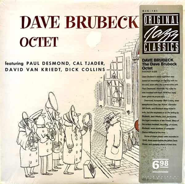 The Dave Brubeck Octet : Dave Brubeck Octet (LP, Album, RE)