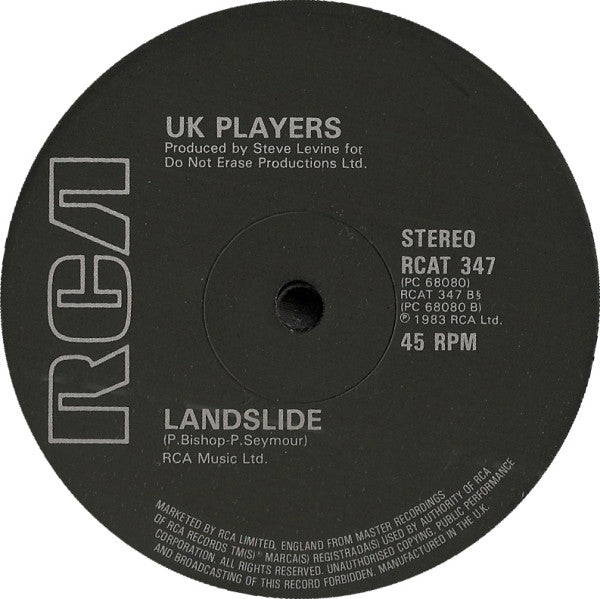 UK Players : You Make Me Feel (12")