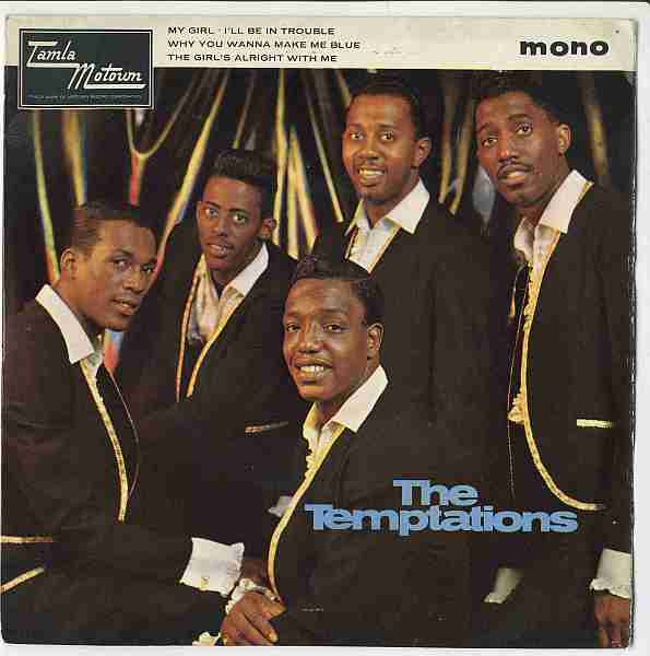 The Temptations : The Temptations (7", EP, Mono)