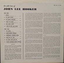 John Lee Hooker : The Folk Lore Of John Lee Hooker (LP, Album, Ste)