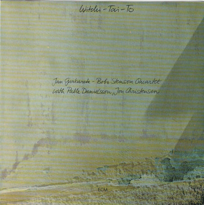 Jan Garbarek - Bobo Stenson Quartet With Palle Danielsson, Jon Christensen : Witchi-Tai-To (CD, Album, RE)