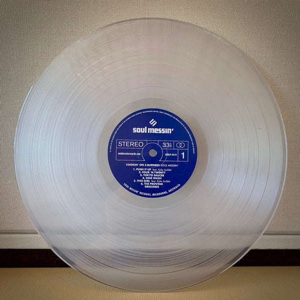 Cookin' On 3 Burners : Soul Messin' (LP, Album, RP, Cle)