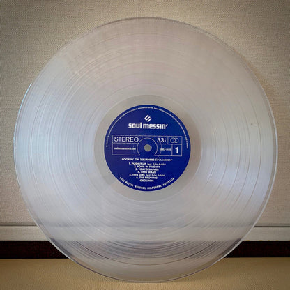 Cookin' On 3 Burners : Soul Messin' (LP, Album, RP, Cle)