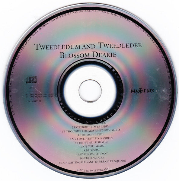 Blossom Dearie & Mike Renzi : Tweedledum And Tweedledee (CD, Album)