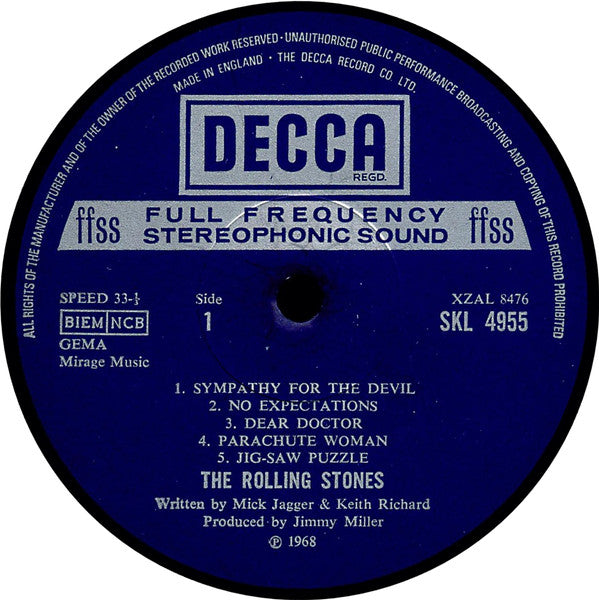Rolling Stones* : Beggars Banquet (LP, Album, RP, Gat)