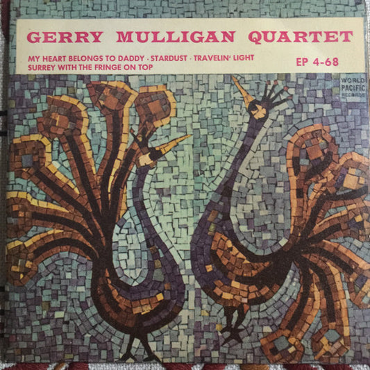 Gerry Mulligan Quartet : Reunion With Chet Baker (7", EP)