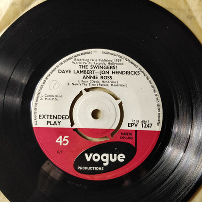 Lambert, Hendricks & Ross With Zoot Sims : The Swingers! (7", EP)