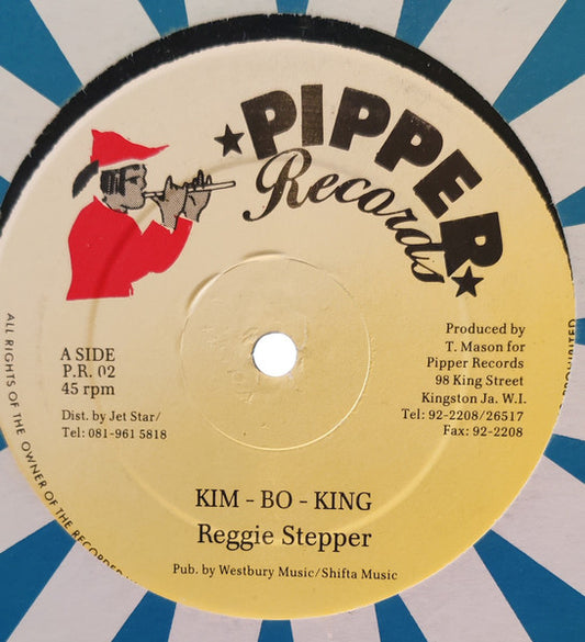Reggie Stepper  / Laura Star : Kim-Bo-King / Make It Real (12")