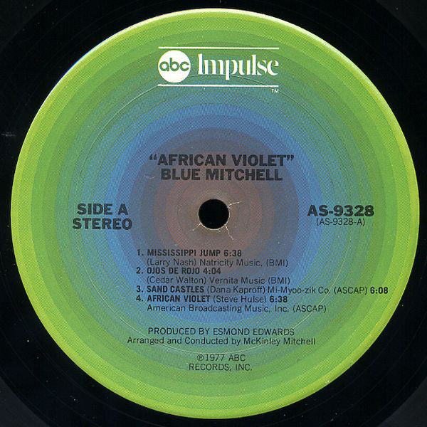 Blue Mitchell : African Violet (LP, Album)