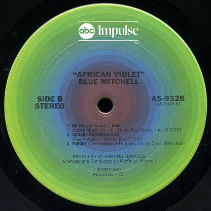 Blue Mitchell : African Violet (LP, Album)