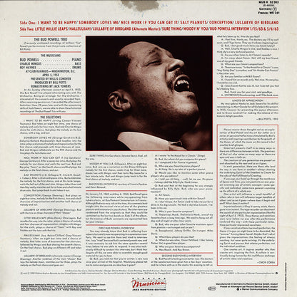Bud Powell : Inner Fires -  The Genius Of Bud Powell (LP, RM)