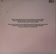 Pauli Carman : Dial My Number (12", Single)