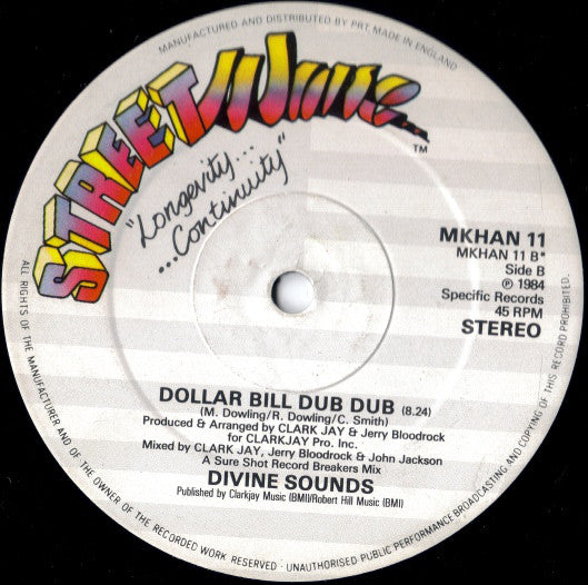 Divine Sounds : What People Do For Money (12")