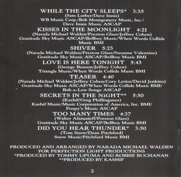 George Benson : While The City Sleeps... (CD, Album, RE, RM)