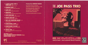 The Joe Pass Trio : Eximious (CD, Album, RE, RM)