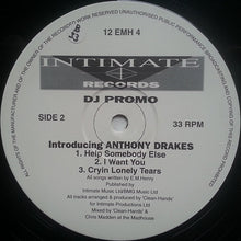 Anthony Drakes : Bring Me Back (12", Promo)