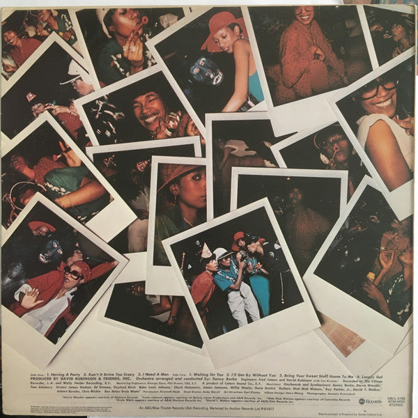 Pointer Sisters : Having A Party (LP, Album)