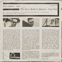 The Dave Brubeck Quartet : Take Five (7", EP)