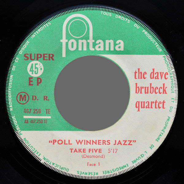 The Dave Brubeck Quartet : Take Five (7", EP)