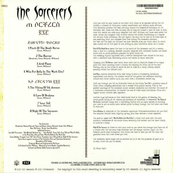 The Sorcerers : The Sorcerers (LP, Album, M/Print, RE)
