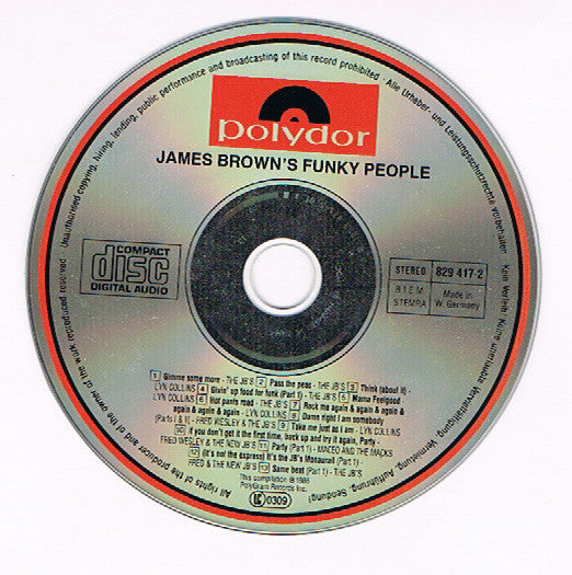 Various : James Brown's Funky People (CD, Comp)