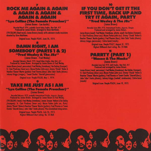 Various : James Brown's Funky People (CD, Comp)