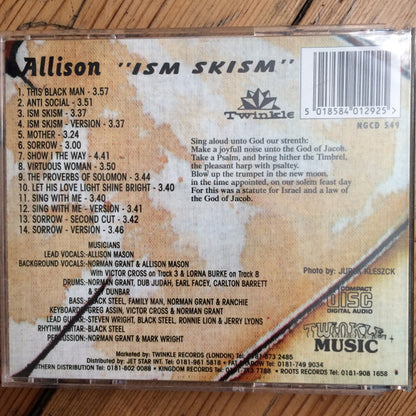 Allison (9) : Ism Skism (CD, Album)