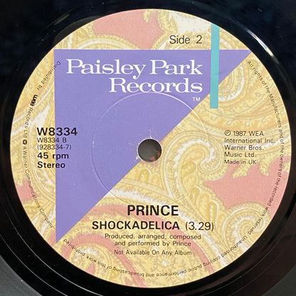 Prince : If I Was Your Girlfriend (7", Single, Ltd, Pos)
