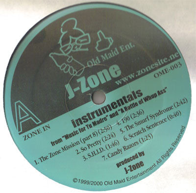 J-Zone : Instrumentals (LP)