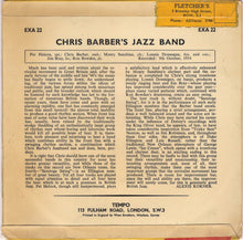 Chris Barber's Jazz Band : Chris Barber's Jazz Band (7", EP, Bac)
