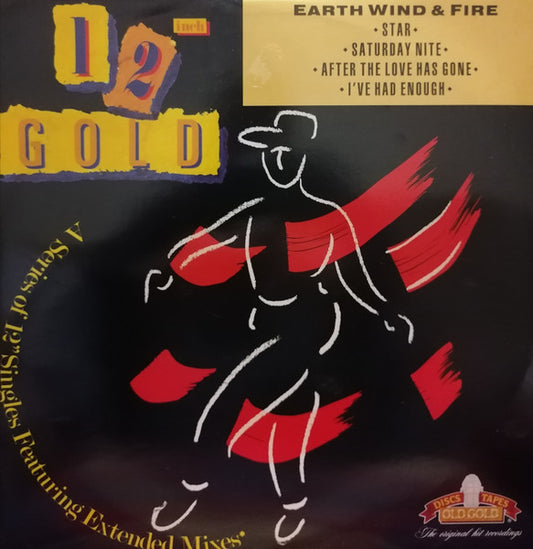Earth, Wind & Fire : Star / Saturday Nite / After The Love Has Gone / I've Had Enough (12", RE, Bla)