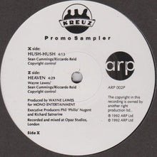 Kreuz : Hush-Hush / Heaven (12", Promo, Smplr)