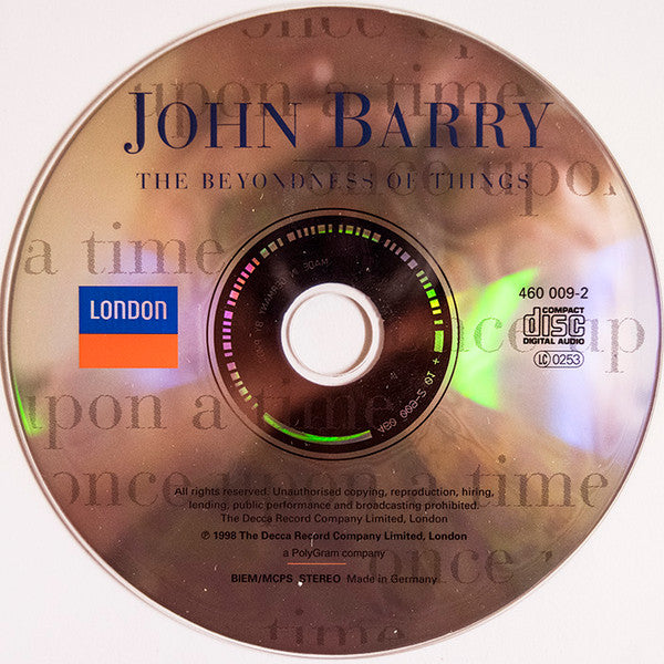 John Barry : The Beyondness Of Things (CD, Album, PMD)