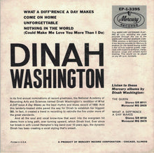 Dinah Washington : What A Difference A Day Makes (7", EP)