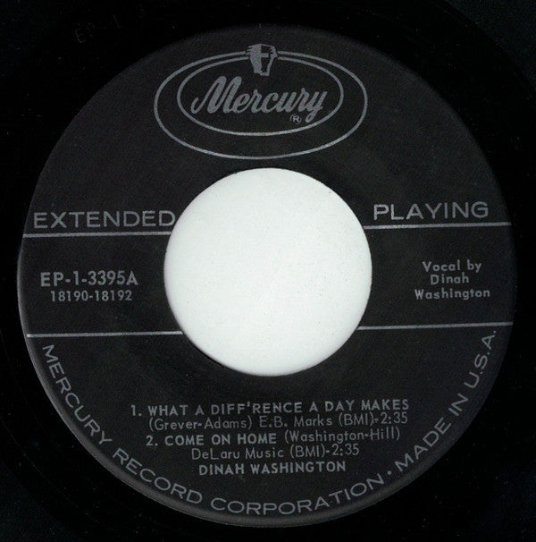 Dinah Washington : What A Difference A Day Makes (7", EP)