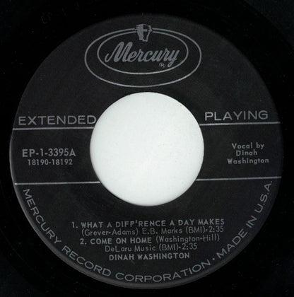 Dinah Washington : What A Difference A Day Makes (7", EP)