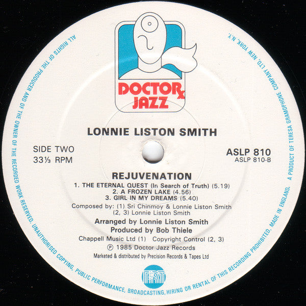 Lonnie Liston Smith : Rejuvenation (LP, Album)