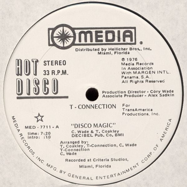 T-Connection : Disco Magic (12", Mono)