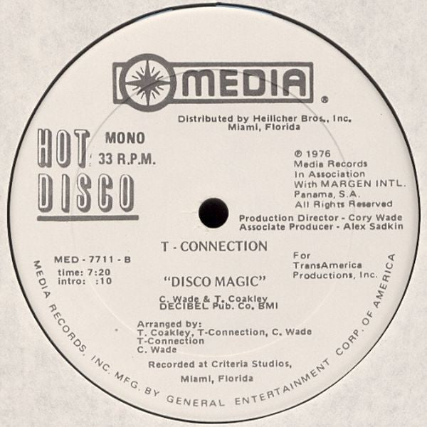 T-Connection : Disco Magic (12", Mono)
