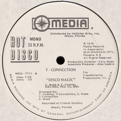 T-Connection : Disco Magic (12", Mono)