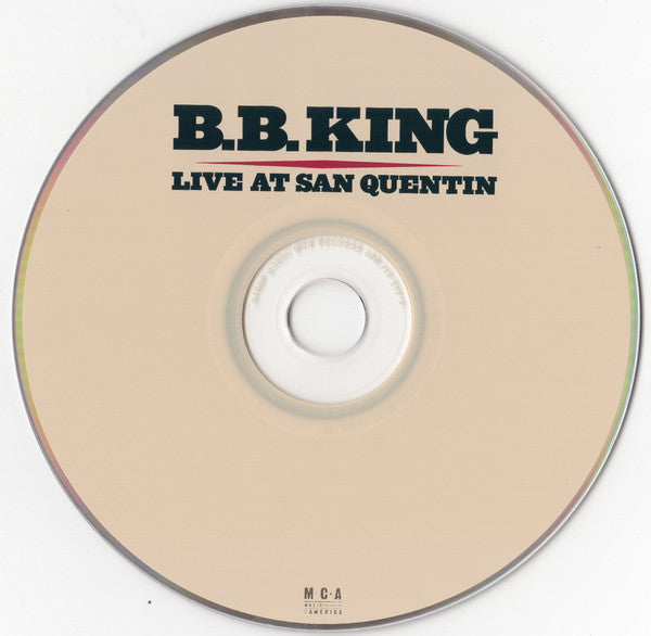 B.B. King : Live At San Quentin (CD, Album, RE, RM, Tec)