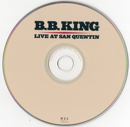 B.B. King : Live At San Quentin (CD, Album, RE, RM, Tec)
