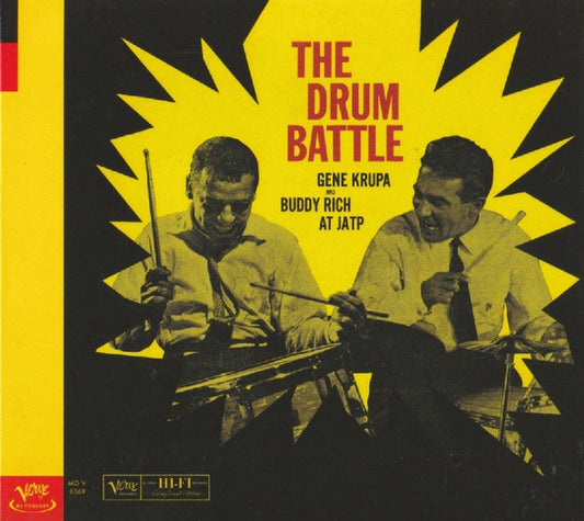 Gene Krupa And Buddy Rich : The Drum Battle At JATP (CD, Album, RE, RM, Dig)