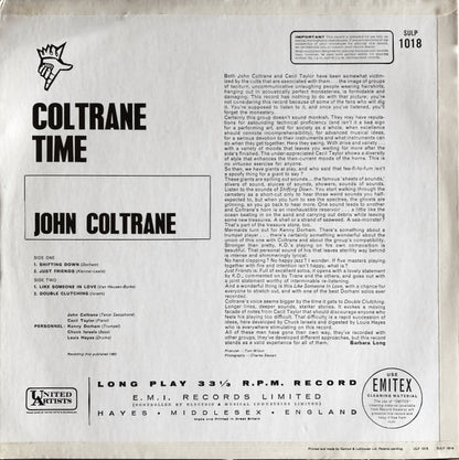 John Coltrane : Coltrane Time (LP, Album, RE)