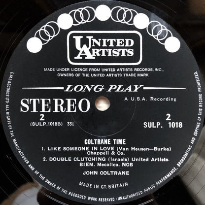 John Coltrane : Coltrane Time (LP, Album, RE)