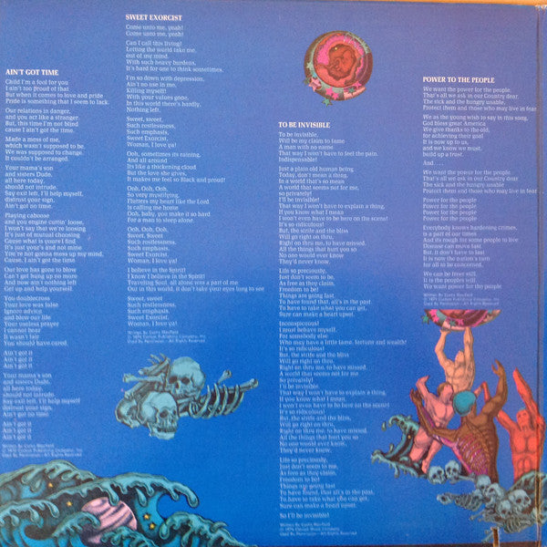 Curtis Mayfield : Sweet Exorcist (LP, Album, Gat)