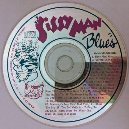 Various : Sissy Man Blues (25 Authentic Straight & Gay Blues & Jazz Vocals) (CD, Comp)