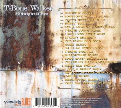T-Bone Walker : Midnight Blues (CD, Comp)