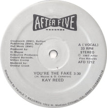 Kay Reed : You're The Fake (12")