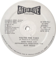 Kay Reed : You're The Fake (12")